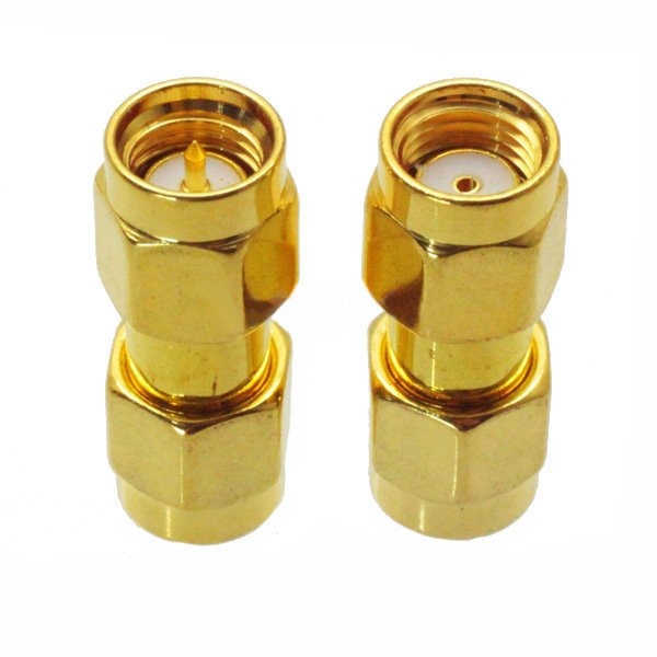ВЧ-адаптер RP-SMA(male)-SMA(male)