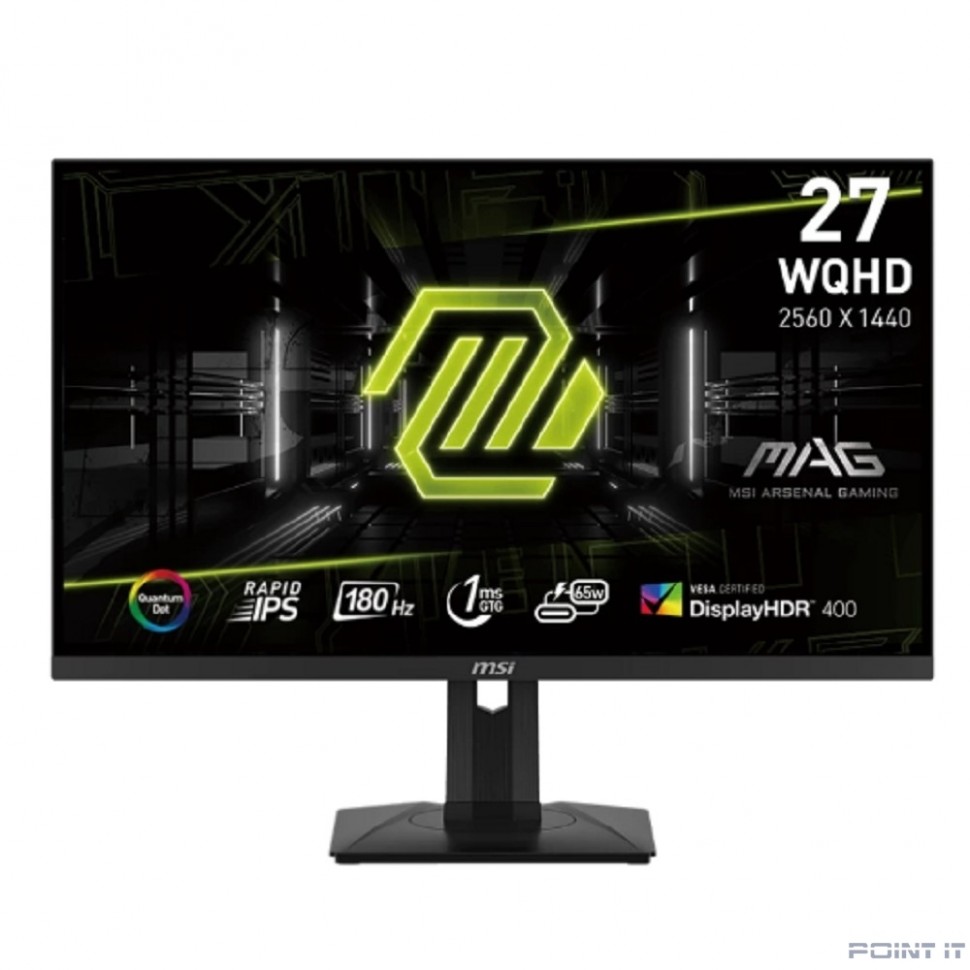 Монитор MSI MAG 27" 274QRF QD E2 Black {IPS 2560x1440 180Hz 1ms 178/178 300cd 1000:1 2xHDMI DisplayPort USB-C USB}