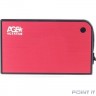 AgeStar 3UB2A14 (RED) Внешний корпус для HDD/SSD AgeStar 3UB2A14 SATA II пластик/алюминий красный 2.5"