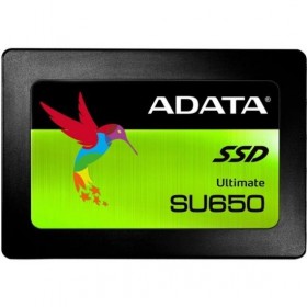 SSD ADATA SU650 480Гб Наличие SATA 3.0 3D NAND Скорость записи 450 Мб/сек. Скорость чтения 520 Мб/сек. 2,5&quot; TBW 280 Тб ASU650SS-480GT-R
