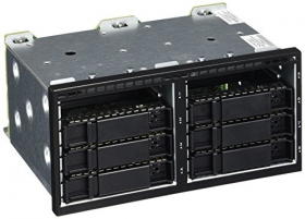 Корзина для жестких дисков HP DL380/DL385 Gen8 SFF HDD Backplane Cage Kit , 670943-001, 662883-B21