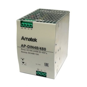 AP-DIN48/480 - блок питания 48В / 10А / 480Вт стабилизированный