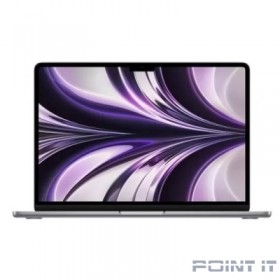 Ноутбук Apple MacBook Air 13 Mid 2022 [MLXX3RU/A] (КЛАВ.РУС.ГРАВ.) Space Gray 13.6&quot; Liquid Retina {(2560x1600) M2 8C CPU 10C GPU/8GB/512GB SSD} (РФ)