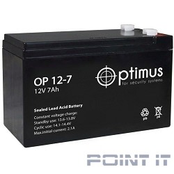 Optimus OP1207 Батарея 12V/7Ah