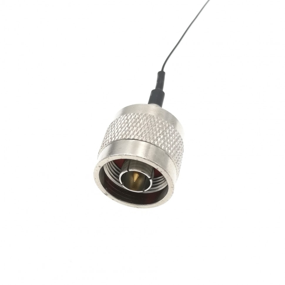 Адаптер для модема (пигтейл) IPEX4(MHF4)-N(male) кабель RF0,81 30см.
