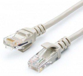 Кабель PATCH CAT5E UTP 5M GREY AT4719 ATCOM