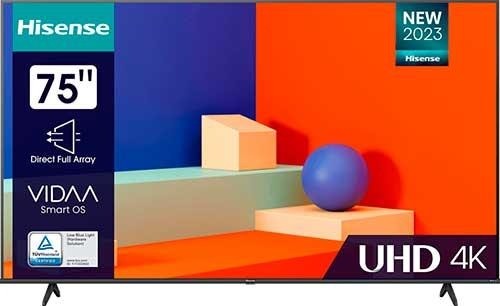 Телевизор LED ENTRY 75" 4K 75A6K HISENSE