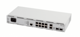 Ethernet-коммутатор MES2308R, 8 портов 10/100/1000 Base-T, 2 комбо-порта 10/100/1000 Base-T/100/1000 Base-X (SFP), L2+, 220V AC