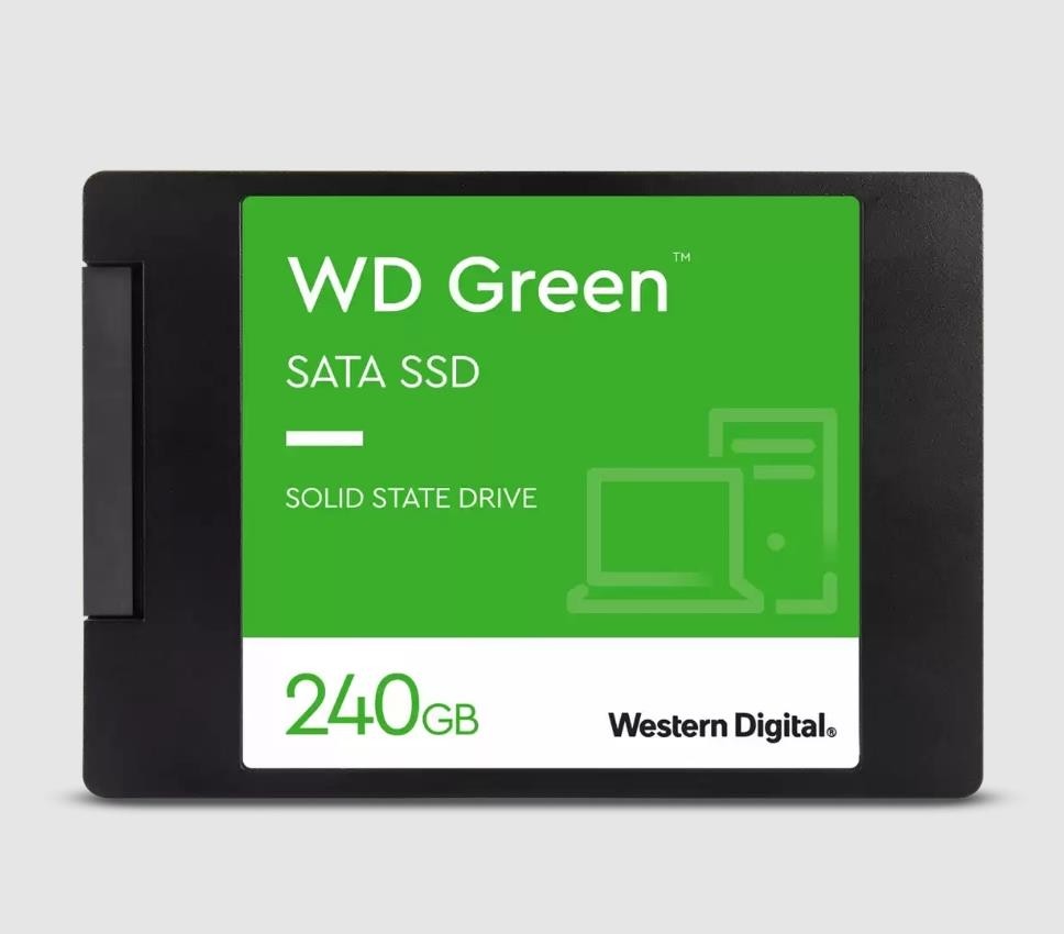 SSD жесткий диск SATA2.5" 240GB SLC GREEN WDS240G3G0A WDC