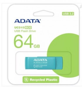 Флэш-накопитель USB3 64GB GREEN UC310E-64G-RGN ADATA