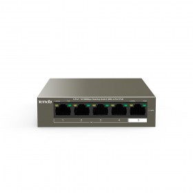 Коммутатор 5PORT 10/100M TEF1105P-4-38W TENDA