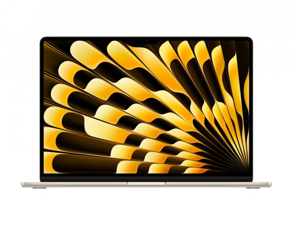 Ноутбук APPLE MacBook Air 15" 2880x1864/RAM 8Гб/SSD 256Гб встроенная/ENG|RUS/macOS Starlight 1.51 кг MQKU3RU/A