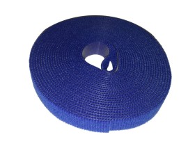 Лента-липучка многоразовая 14,5мм*5м,  синяя, NETKO Optima