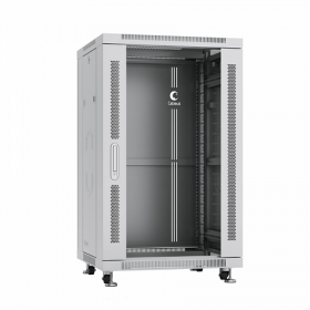  					Шкаф монтажный телекоммуникационный 19 напольный для распределительного и серверного оборудования 18U 600x600x988mm (ШхГхВ) пе				 