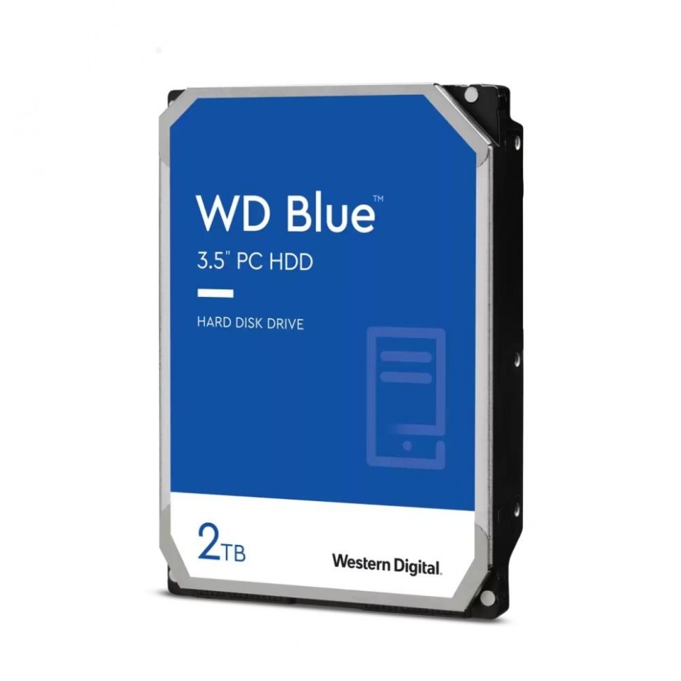 Жесткий диск WESTERN DIGITAL 2Тб 256 Мб 7200 об/мин 3,5" WD20EZBX