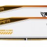 Memory Module PATRIOT Viper Elite DDR5 Общий объём памяти 32Гб Module capacity 16Гб Количество 2 6600 МГц Множитель частоты шины 34 1.35 В RGB белый PVER532G66C34KT